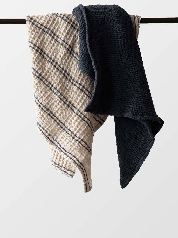 Nella Waffeltuch - Blaue Streifen - Tell Me More