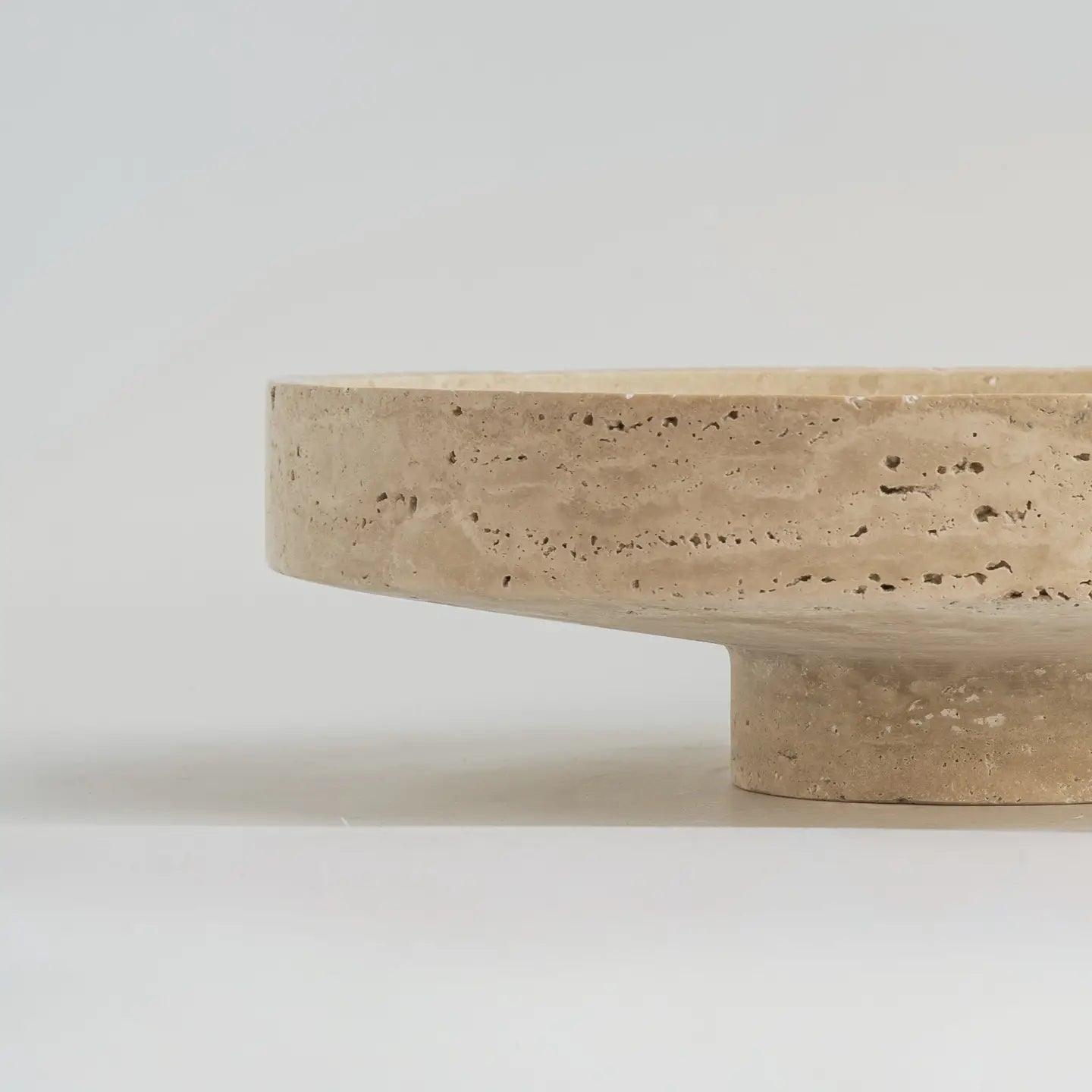 Schale aus Travertin XL - reflect design