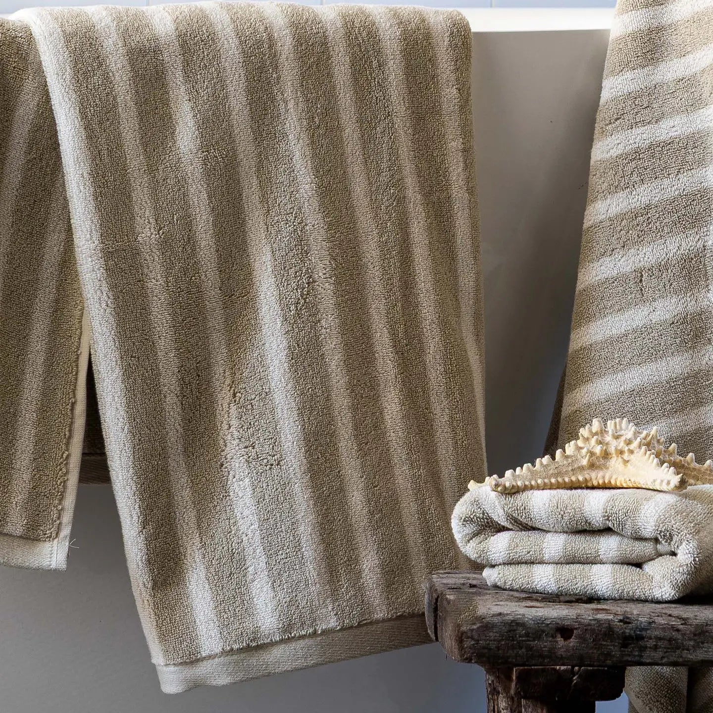 Bonnie Handtuch 50x70 cm - Beige - reflect design