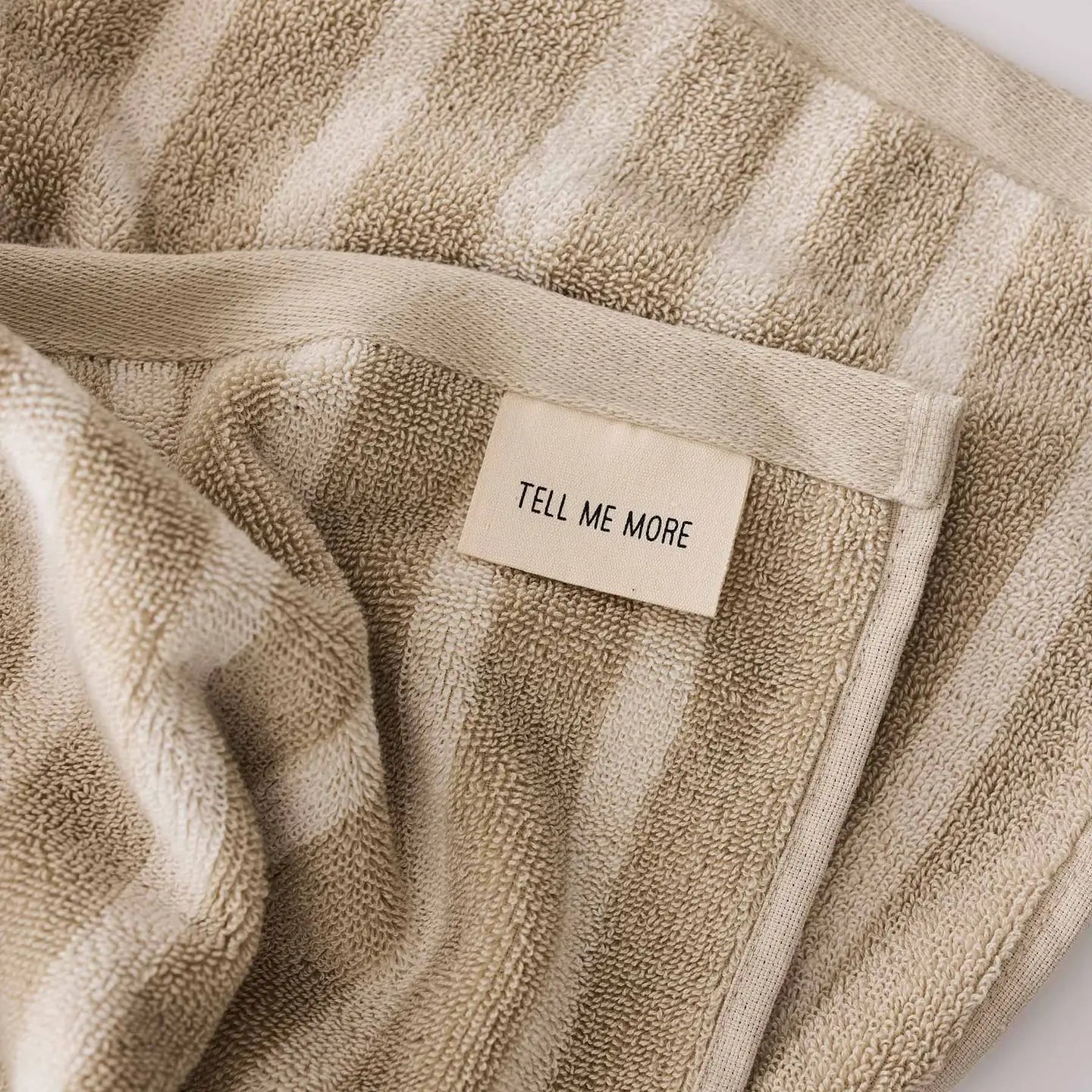 Bonnie Badetuch 70x140 cm - Beige - reflect design