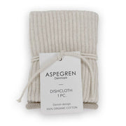 Geschirrtuch - Bio-Baumwolle - Gestrickt - Welle - Birke - reflect design