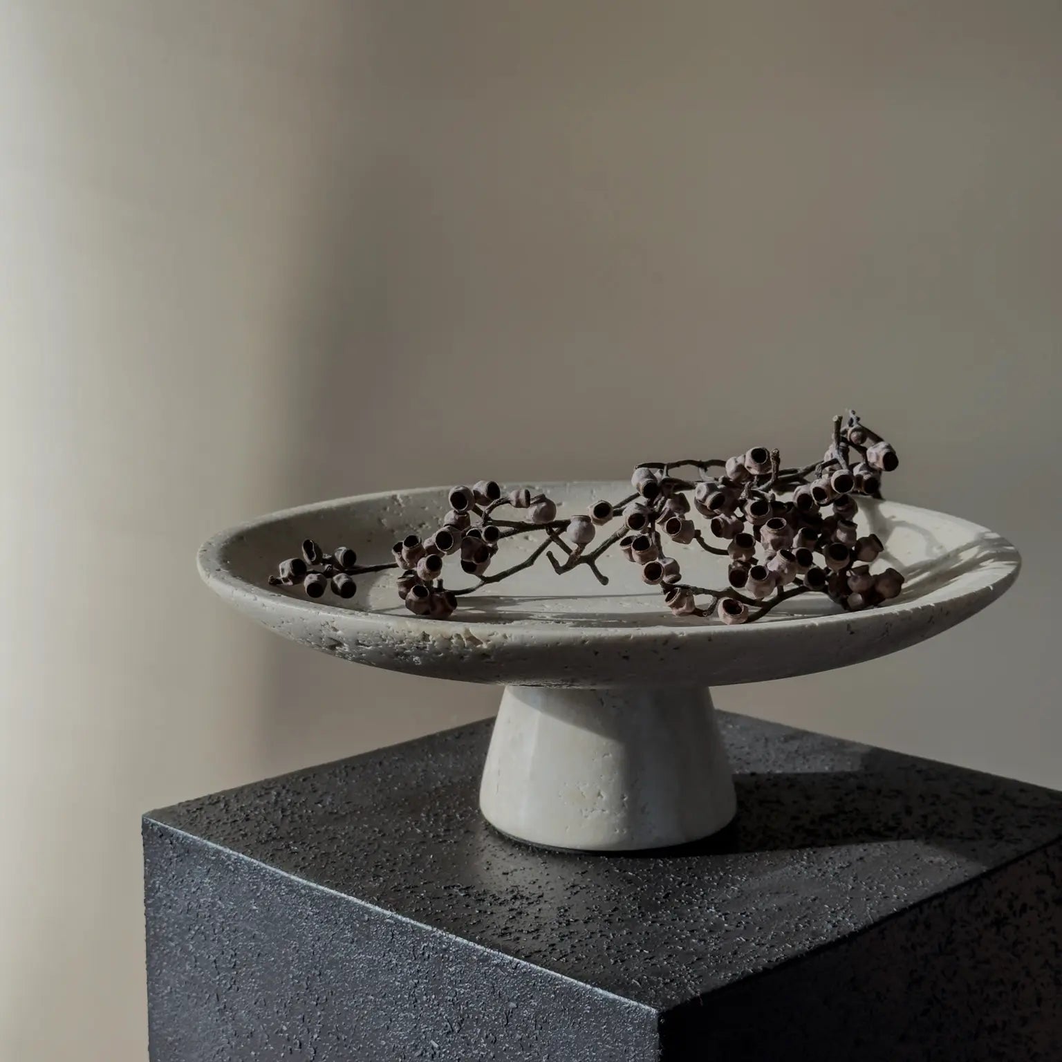 Travertin Schale - reflect design