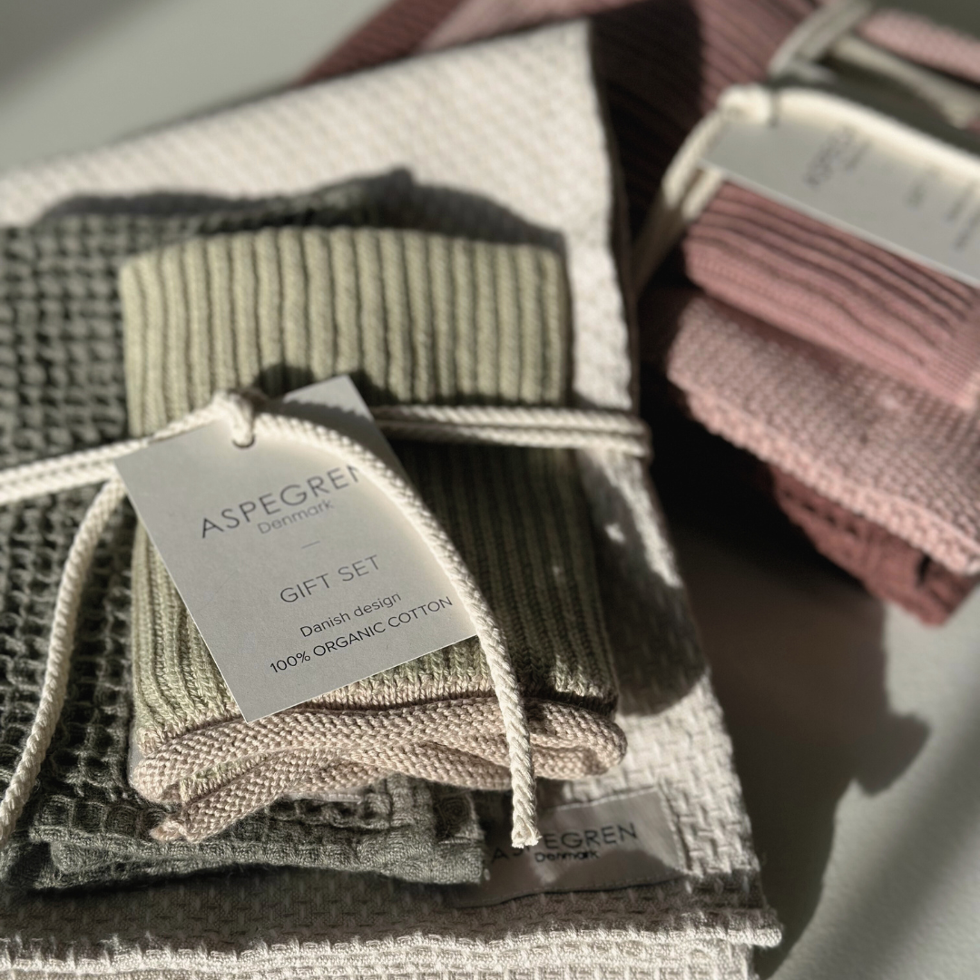 Geschenkset - 100% Bio-Baumwolle - 3er-Set - Fenchel - reflect design