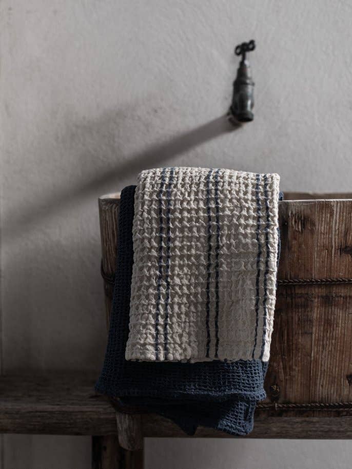 Nella Waffeltuch - Blaue Streifen - Tell Me More